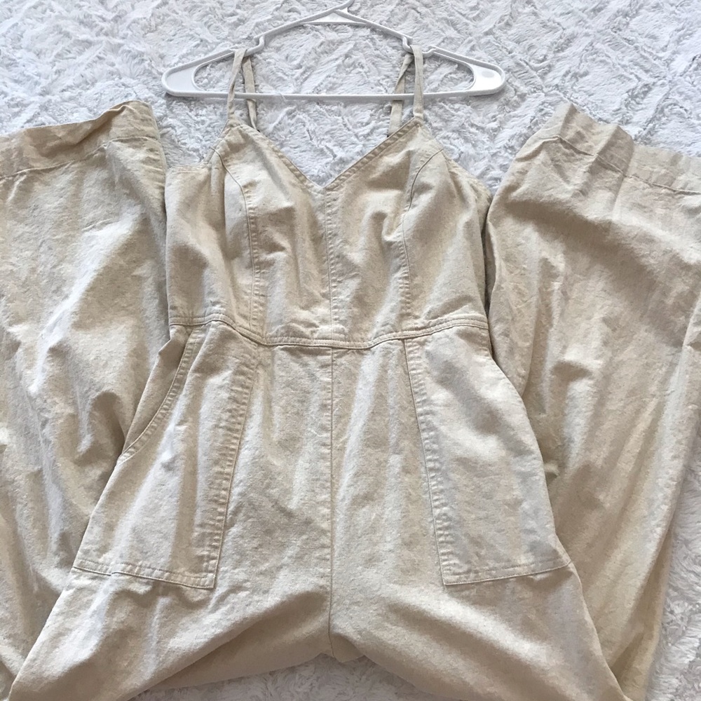 Universal Thread Beige Jumpsuit